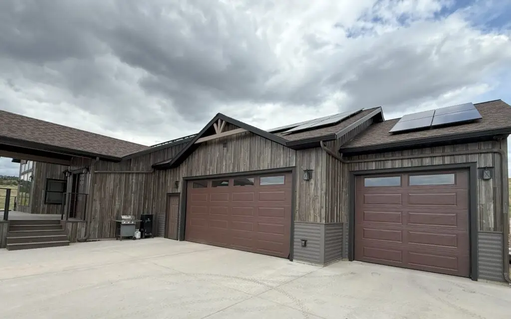 New construction in Helena with custom rain gutters from Elite Gutters